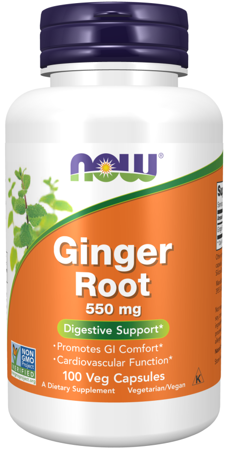 NOW Foods, Ginger Root, 550 mg