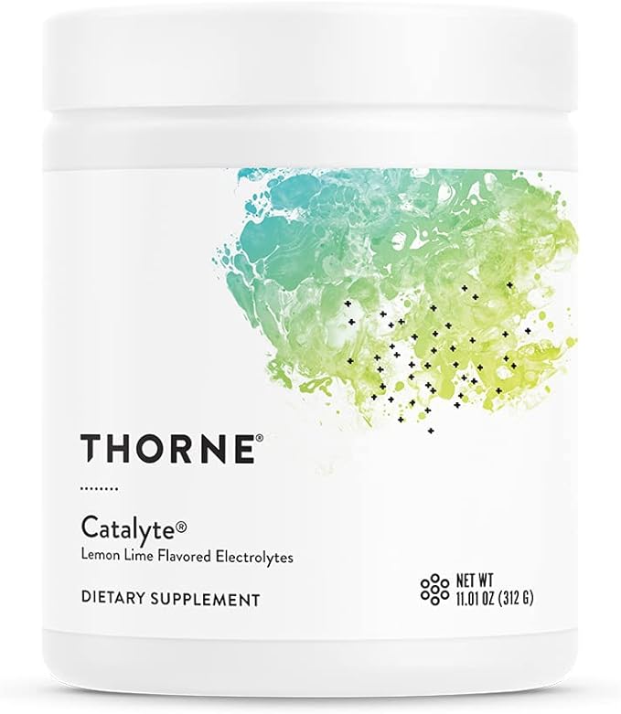 Thorne, Catalyte, Lemon Lime Flavored Electrolytes, 11.01 oz (312 g)