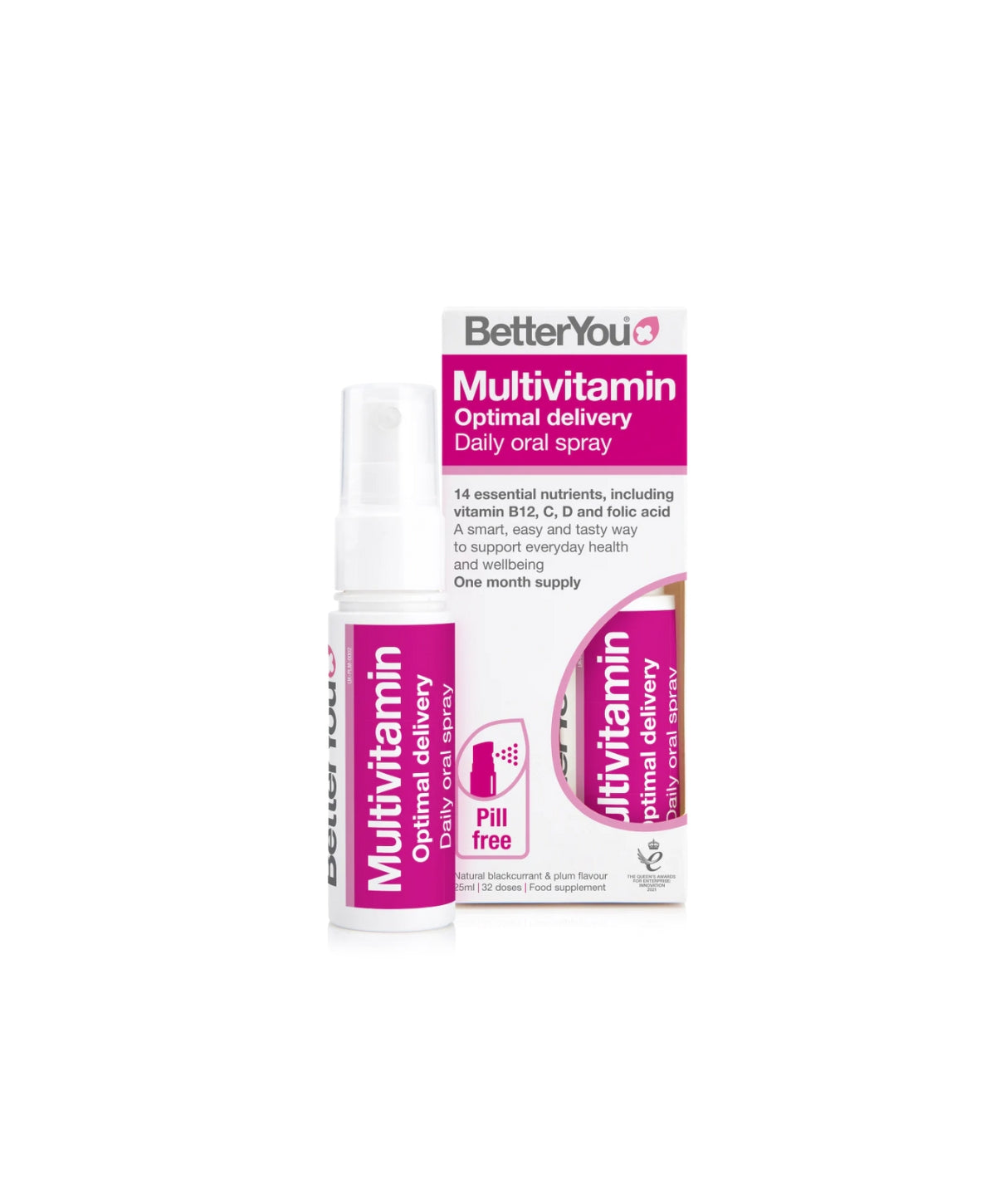 BetterYou Multivitamin Optimal Delivery Daily Oral Spray