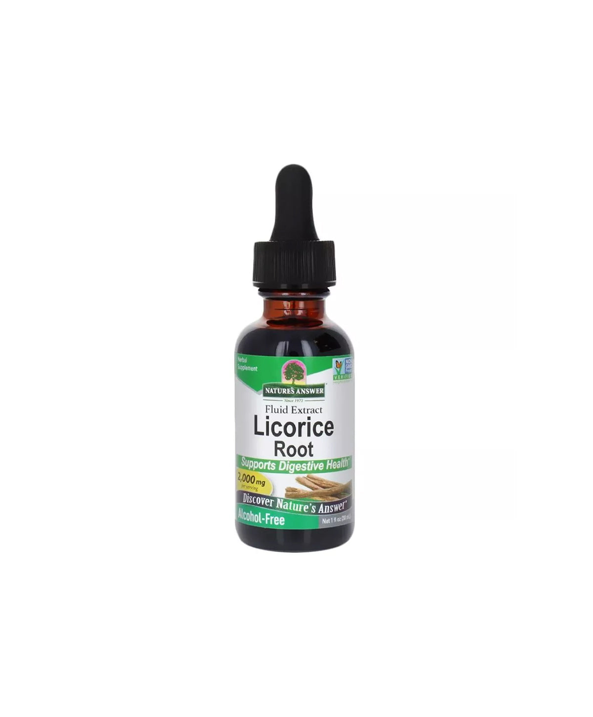 NATURE'S ANSWER LICORICE ROOT 2000MG FLUID EXTRACT DROPS