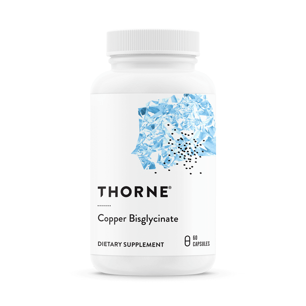 Thorne Copper Bisglycinate-60 Capsules