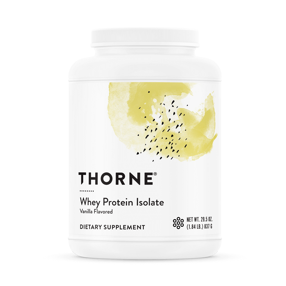 Thorne Whey Protein Isolate - Vanilla (NSF)